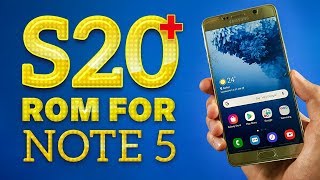 Galaxy S20 Rom For Galaxy Note 5 - ONE UI - How To Install/Update screenshot 4