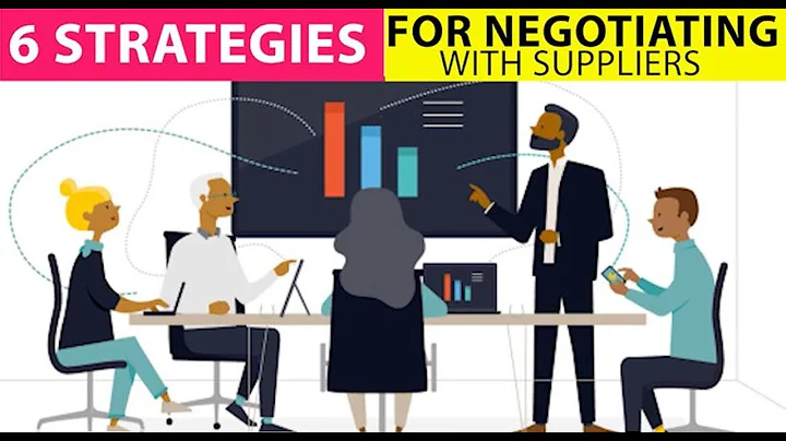 6 Strategies for Negotiating with Suppliers (1/6)