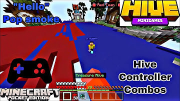 Hive Combos V1 |“Hello” Pop Smoke//Controller Combotage (Minecraft Bedrock Edition) MCPE+MCBE HIVEMC