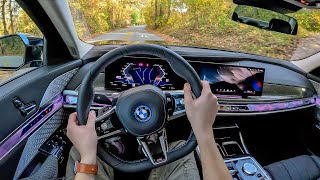 2024 BMW i7 M70 xDrive - POV First Drive (Binaural Audio)