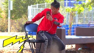 SHOCKING CHAIR PRANK!