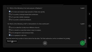 Google cloud computing foundations week 7 nptel