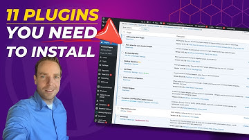 11 Essential WordPress Plugins You NEED To Install in 2025