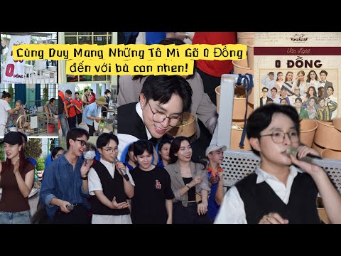 Vlog hành trình mang những tô Mì Gõ 0 Đồng đến với bà con | Trương Trần Anh Duy Vlog