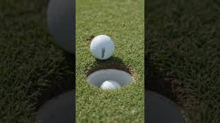 Precision golf shot… does it drop? 🎯⛳️ #Golfing #GolfSkills #ViralGolf #GolfBaby