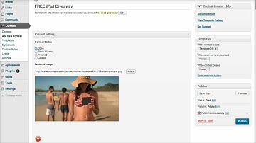 WP Contest Creator - Creating a Contest in 10 Minutes