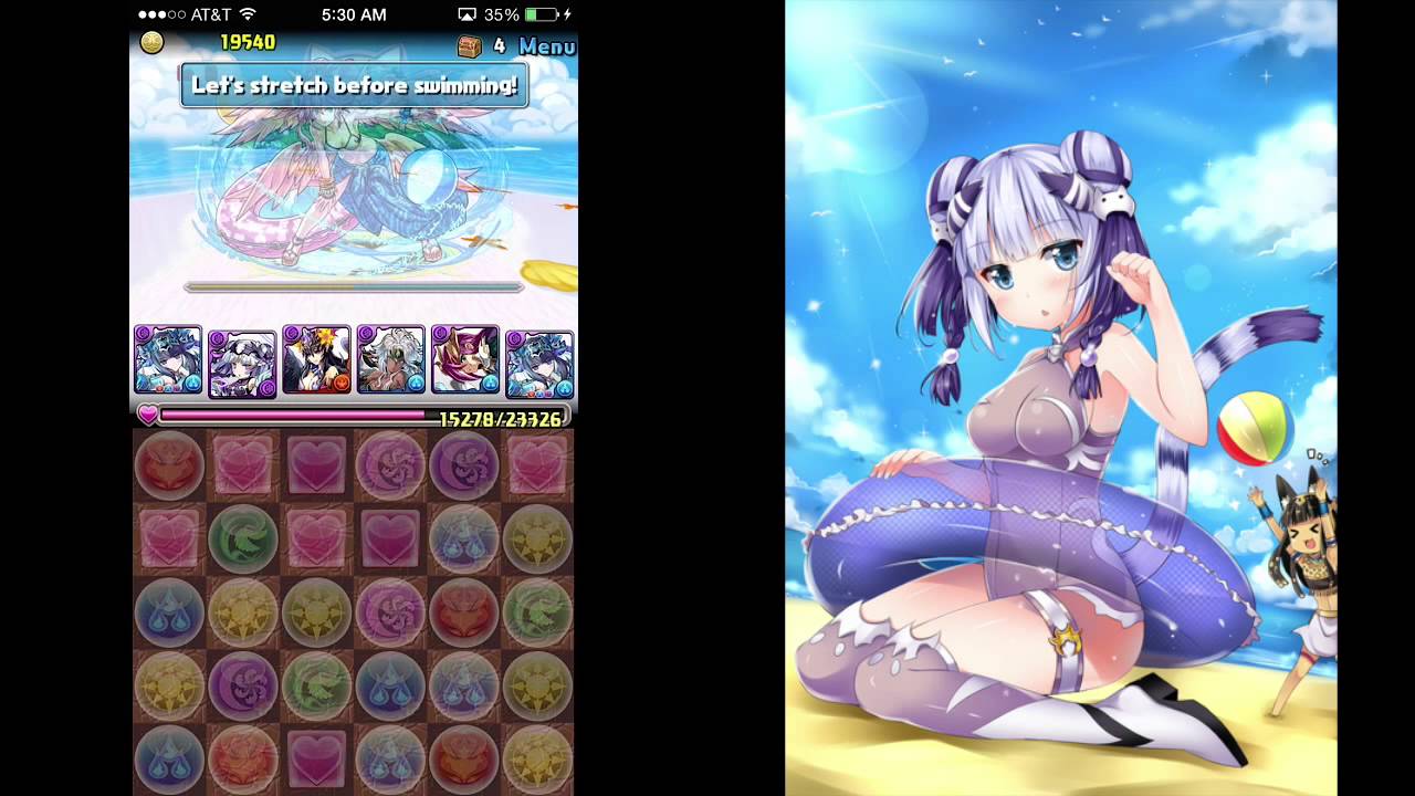 Puzzle and Dragons PaD Island Mythical YouTube