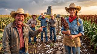 Arrogant Ranchers Mocked Her Sorghum, Then A Hailstorm Left Their Cornfields In Total Ruin!