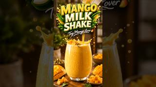 Mango Milk Shake 🥭🥛 | Thick Summer Drink #shorts