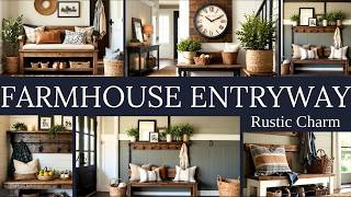 Warm Farmhouse Entryway Ideas for Rustic Charm | Cozy & Inviting Decor Tips Warm Farmhouse Entryway Ideas for Rustic Charm | Cozy & Inviting Decor Tips