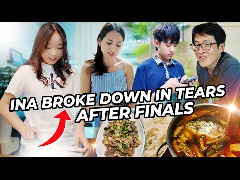 A DAY IN OUR LIVES | COOKING SPECIAL DINNER FOR MY FAMILY | INA CRIED AFTER THE FINALS | #pmsk