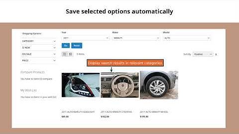 Magento 2 Product Parts Finder by MageAnts
