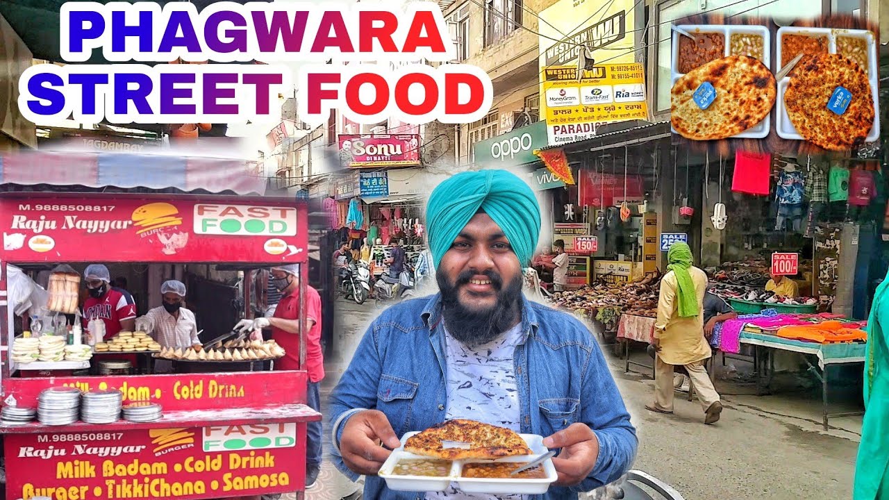 PHAGWARA STREET FOOD Gurwinder Singh vlogs Behind the scenes YouTube