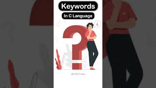 Keywords in C Programming Language / c programming tutorials #shorts #programming #coding #c #status