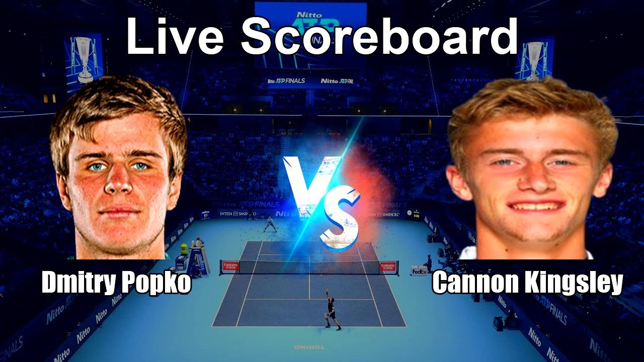 Dmitry Popko vs Cannon Kingsley Live Score - ATP Challenger Tallahassee ...