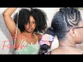 Wash and Style My Natural Hair With Me | Includes Hair Fail