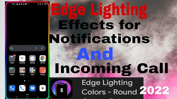 Edge Lighting Effects For //Notification And Incoming Call //For Android phone 📱📱🤳