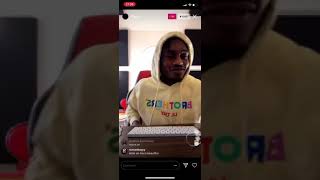 LIL TJAY PERFORMS “ONE TAKE” LIVE ON INSTAGRAM