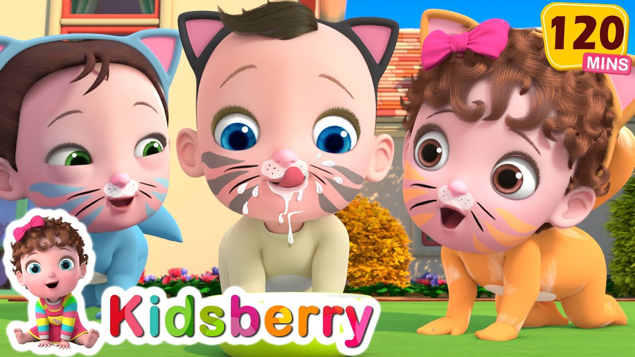 My Kitty Boo  The Cat Song  More Kidsberry Nursery Rhymes  Baby Songs
