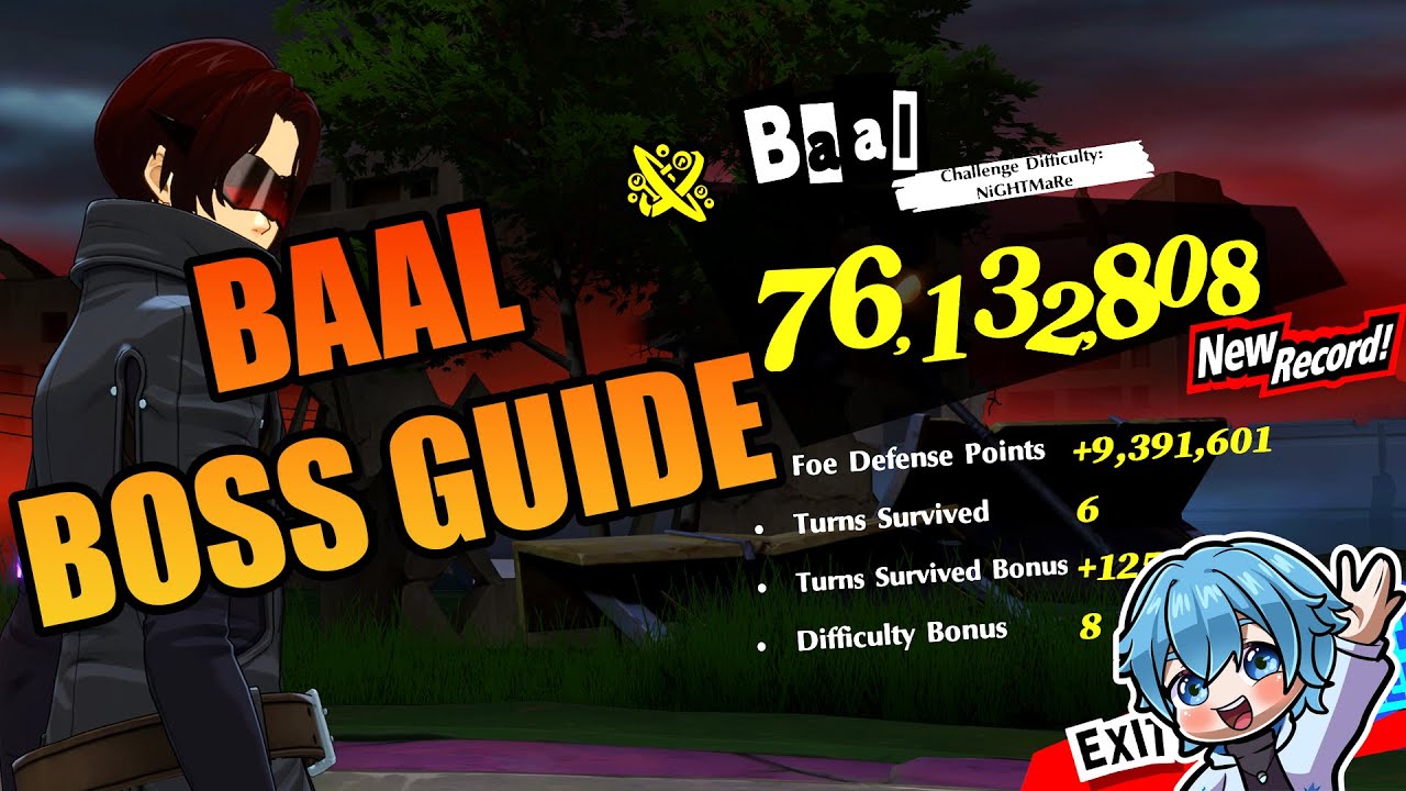 F2P Baal Guild Boss Guide - P5X Global v2.3