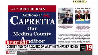 Medina County auditor accused of misusing public funds for campaign