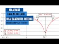 Cara mengetahui besar bandwidth antenna di software cst studio