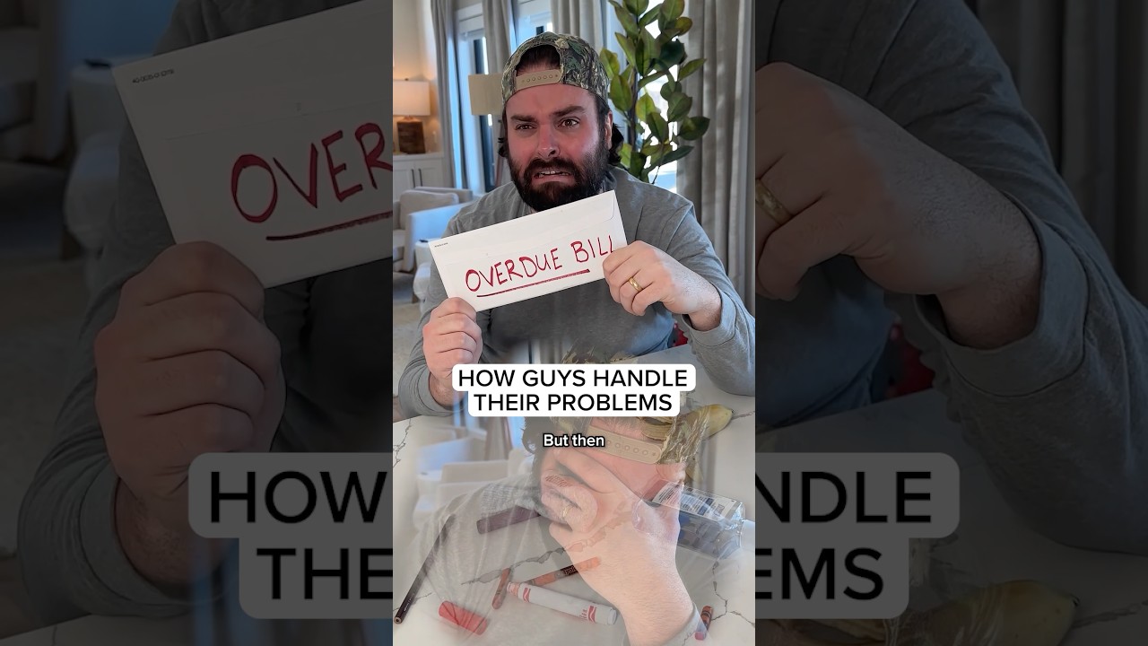 How Guys Handle Their Problems