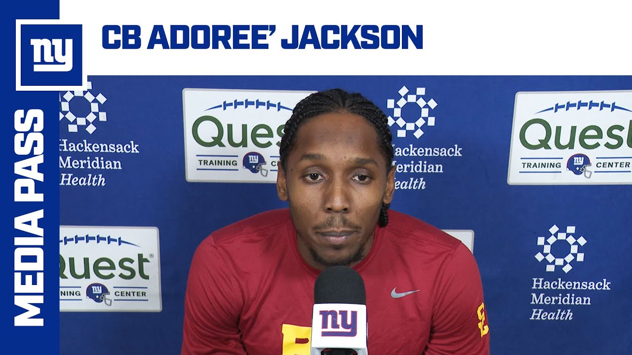 Adoree' Jackson: 'The bye came at the right time' | New York Giants