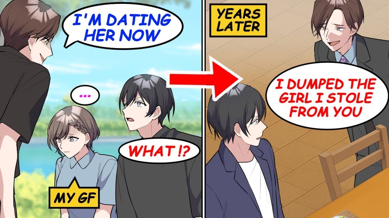 My girlfriend was stolen by a classmate. Years later, he mocked me at a sushi bar… but then!?[Manga]