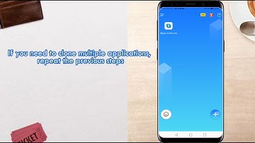 How to clone skype,and how to install two skype on the phone and run it?