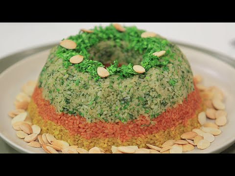 طريقة عمل أرز ملون