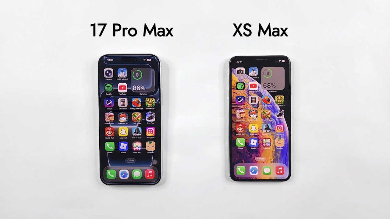 iPhone 17 Pro Max vs iPhone XS Max - SPEED TEST 🥵