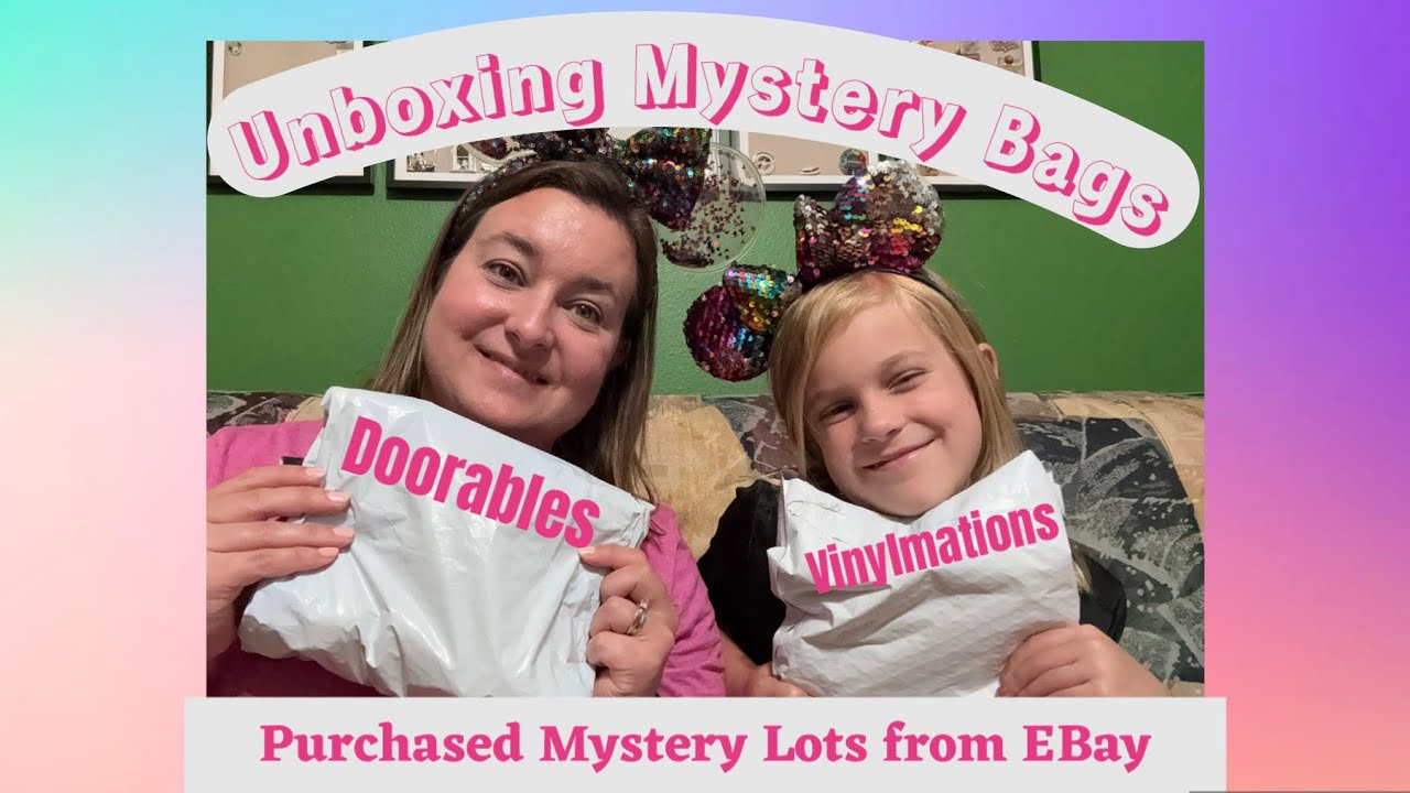 Unboxing Disney Doorables and Vinylmations Mystery Bags from EBay 
