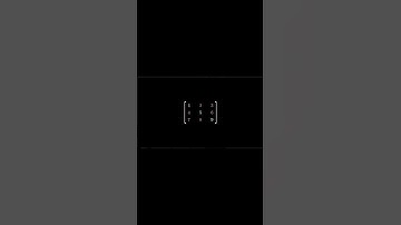 전치(transpose)를 13초 만에 설명