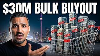 They Just Bought $30M in Toronto Condos at 40% Off — Here's What It Means For You || Shameer Arain