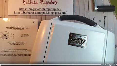 FB Live  - Introducing the NEW Stampin' Up! Stampin' Cut & Emboss Machine