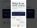 What is an HTML Attribute?