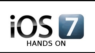 Apple iOS 7 HANDS ON - iPhone 5 (iOS 7 Beta)