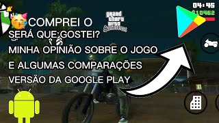 😱COMPREI O GTA SA (Android) minha opinião sobre o jogo/gameplay