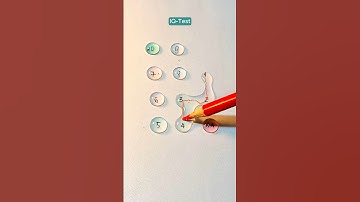 Vẽ một đường nối tất cả các số  trong giọt nước #shorts #iqtest #art #games #quiz #squidgame