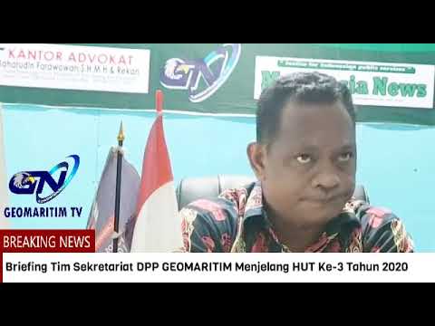 Jelang HUT Ke 3, Begini Arahan Ketum DPP Kepada DPD & DPC Geomaritim Se-Indonesia