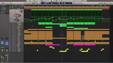 Logic Pro X Midi Construction Template - Amour (Sexy Deep House)