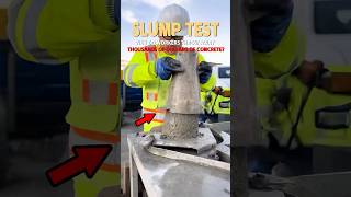 The concrete Test that Prevents Structural Failure #engineering #fyp ##construction #foryou #work