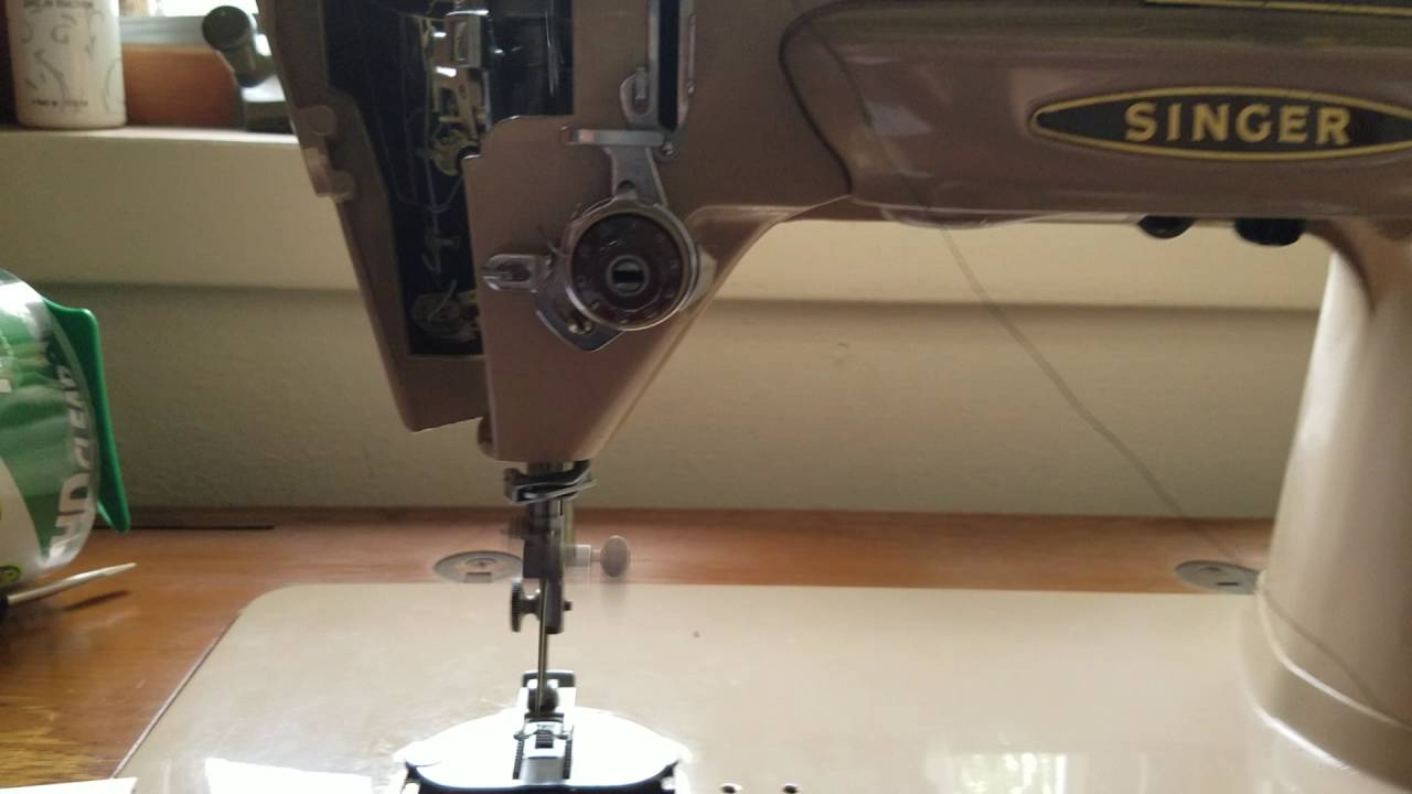 Singer 503a function check - YouTube