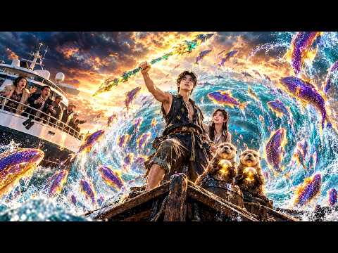 Broke Orphan Snatches Ancestral Harpoon: Commands 100,000 Fish to Crush Greedy Aunt! 🔱🌊👑