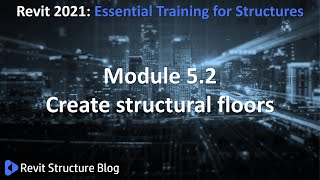 Revit 2021 Training For Structures Essentials Module 5.2 Profile