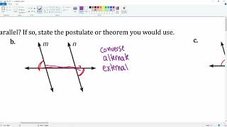 3-5: Prove that two lines are parallel #5