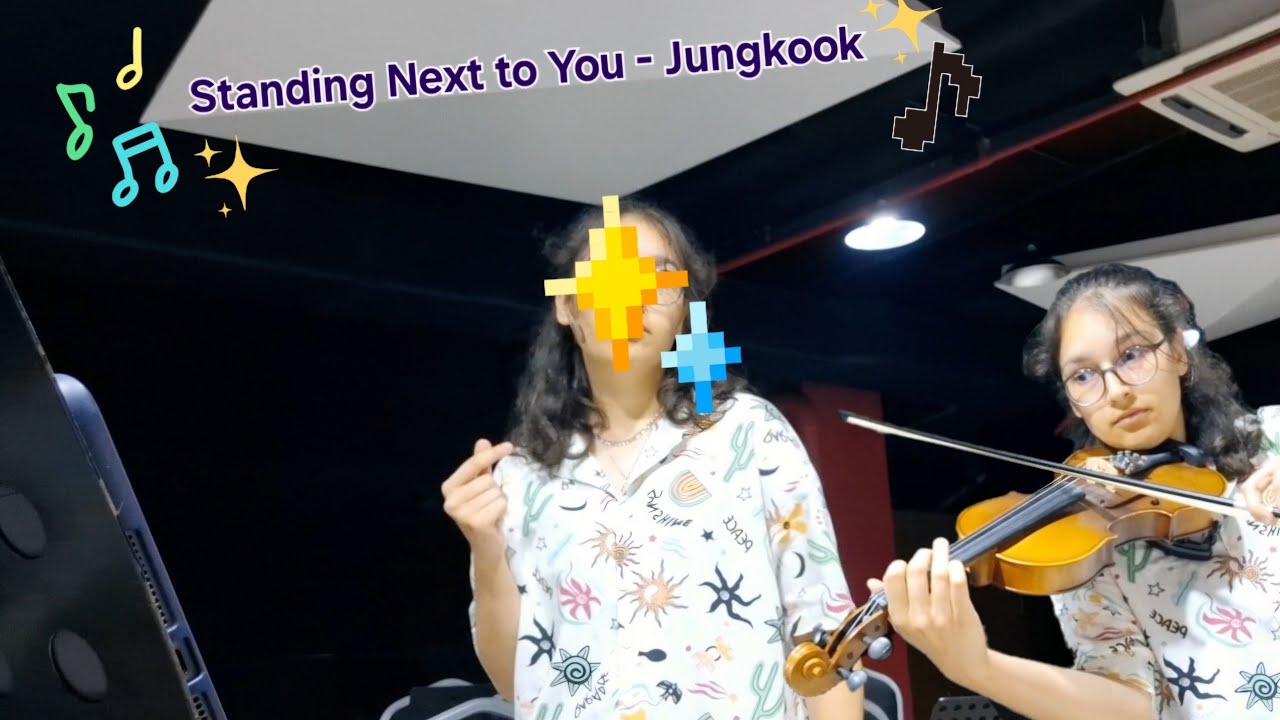 Standing Next to You - JungKook cover vocal & violin #jungkook