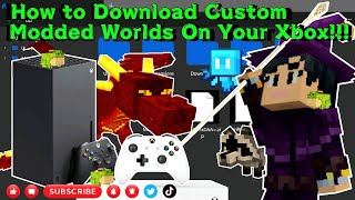 NEW How to Get Free Modded Worlds On Minecraft Xbox One! Unlock Game Folders With Phone! OUTDATED by iRubisco 9,107 views 1 year ago 19 minutes