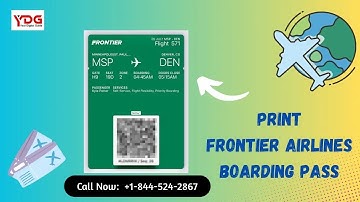 How to Print Frontier Airlines Boarding Pass?